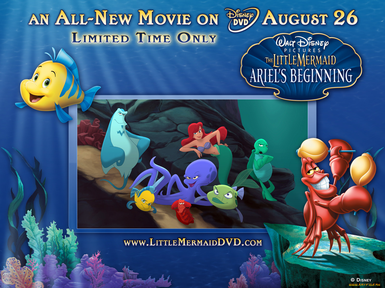 , the, little, mermaid